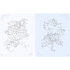 Kew Gardens Large Print Flowers Dot-to-Dot book - inside pages