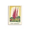 TFL Foxgloves Bamboo Magnet