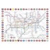 Gibsons TFL London Underground Tube Map Jigsaw Puzzle, 1000 Pieces