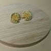 Kew x My Doris Waterlily Gold Stud Earrings