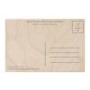 Kew Bluebells Wooden TFL Postcard