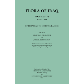 Flora of Iraq  - Volume 5 Part 2 - Lythraceae to Campanulaceae