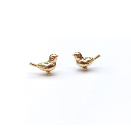 Kew x Bill Skinner Bird Stud Earrings