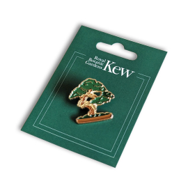 Bonsai Enamel Pin Badge