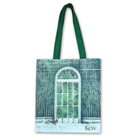 Winter Palm House Tote Bag, Illustrated by Lucille Clerc