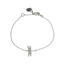 Dragonfly Silver Bracelet