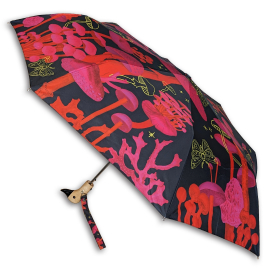 Kew Magic Mushrooms Duck Compact Umbrella