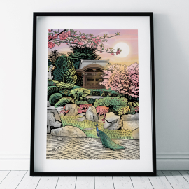 Kew Japanese Gateway Framed Print