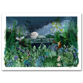 Lucille Clerc 'A Night at Kew Gardens' A3 Print