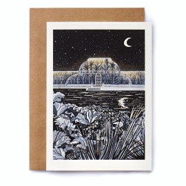 Midnight Palm House Card