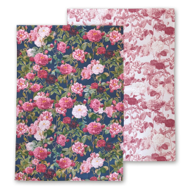 Kew Rose 2 Pack Tea Towels