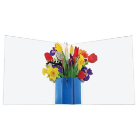 Spring Bouquet Pop Up Card