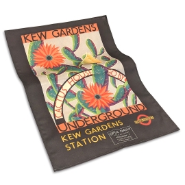 Kew x TFL Cactus House Tea Towel