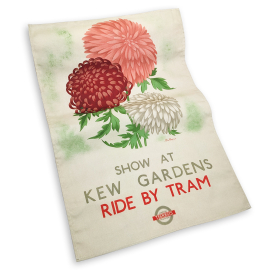 Kew TFL Chrysanthemum Tea Towel