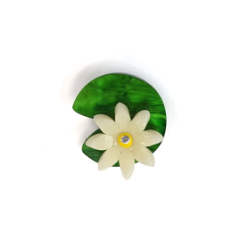 Kew Waterlily Brooch