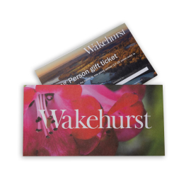 Wakehurst Young Person Gift ticket in wallet.