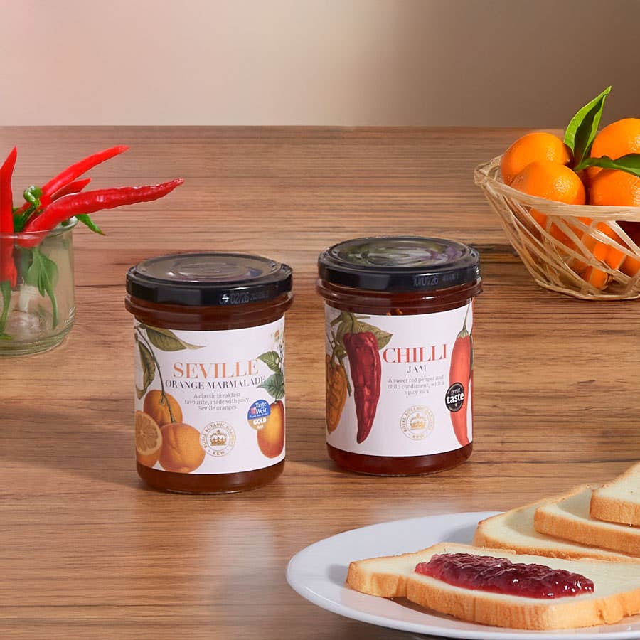 2 for £8 on Kew Jams & Curds