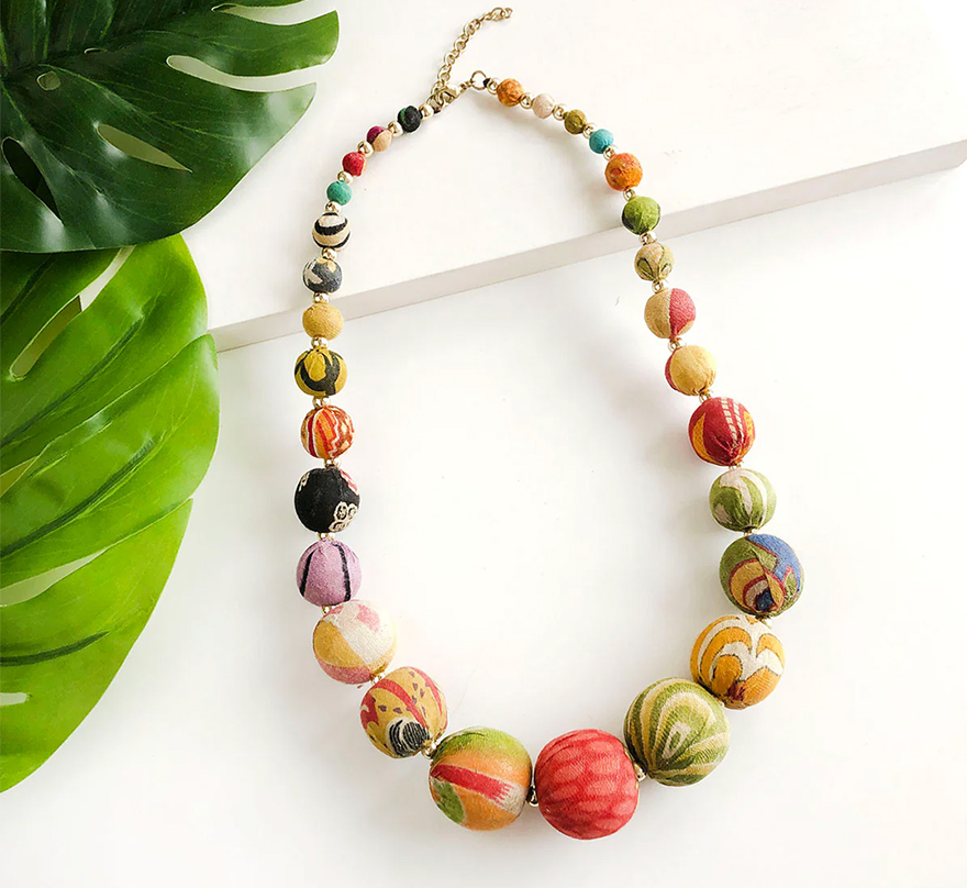 Kantha jewellery